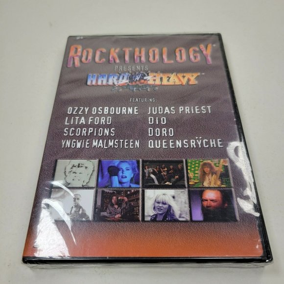 Rockthology #2: Hard And Heavy (NEW SEALED DVD, 2002) Dio Judas Ozzy Yngwie - Picture 1 of 3